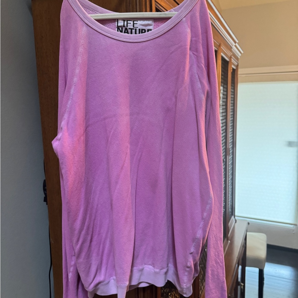 Freecity Lavender Long Sleeve Sweatshirt
